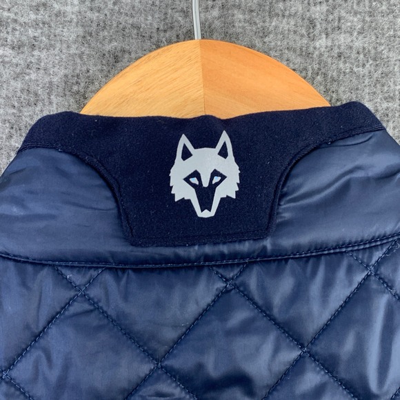 Greyson Puffer Vest Men Small Performance Golf Preppy Modern Blue Quilted - Picture 6 of 6